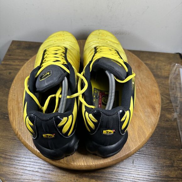 Nike Air Max Plus Tn Shoes Mens Size 12 Tuned Air AV7940-700 Sneakers Black Yell main image 9